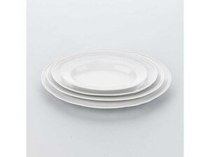 Serie Prato A Platte mit Fahne, oval, BTH 355 x 273 x 30 mm