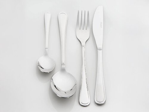 Stalgast Restaurant Kaffeel�ffel, klassischer Fadendekor, aus Edelstahl