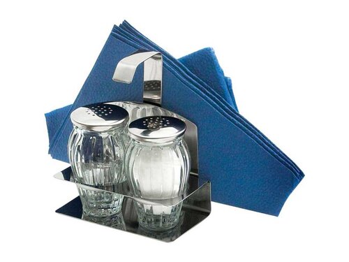 Menage 2-teilig, Salz/Pfeffer, mit Karten-/...