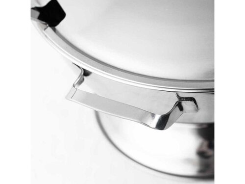 Stalgast Suppenterrine aus Edelstahl, Inhalt 3 Liter, BTH...