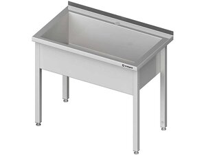 Topfsp�le Edelstahl, 1 Becken, Beckenh�he 300 mm,...