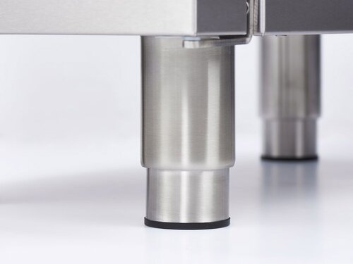 Stalgast Gas-Fritteuse, Doppelbecken, 2x 7 Liter, 12 kW, BTH 400 x 700 x 850 mm