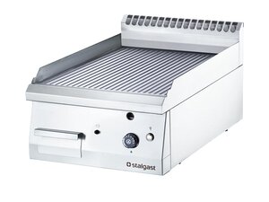 Stalgast Serie 700 ND Gas Grillplatte, gerillte...