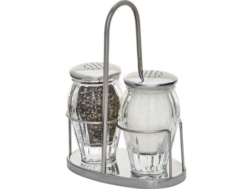 Menage 2-teilig NEU, Salz/Pfeffer, H�he 140 mm, Salzstreuer