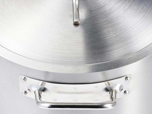 Gredil ECO Suppentopf mit Deckel, induktionsgeeignet, 32,6 Liter,  400 mm, Hhe 260 mm