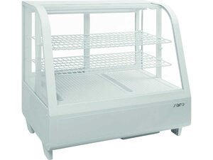 Saro Khlvitrine Modell KATRIN, 100 Liter, wei, LED, 2...