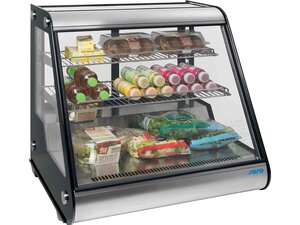 Saro Khlvitrine SOPHIE 160, Edelstahlgehuse, 2...