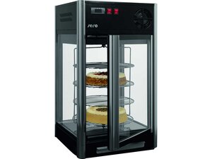 Saro Kuchenvitrine ISABELL, 108 Liter, Edelstahl,...