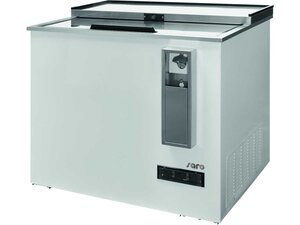 Saro Flaschenk�hltruhe Schiebedeckel, abschlie�bar, 4...