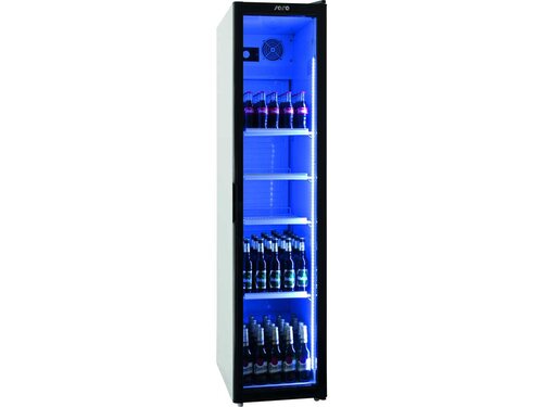 Flaschenkühlschrank Modell SK 301 schwarz 448 x 680 x 1900 mm