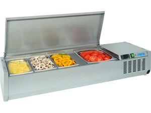 Saro K�hlaufsatz Edelstahl, statische K�hlung, digitale...