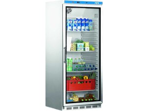 Saro Lagerkhlschrank Glastr, wei, abschliebar, 620...