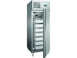 Saro Fischk�hlschrank GN 600 TNF, Edelstahl, 7 Beh�lter,...
