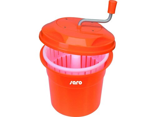Saro Salatschleuder RENA 121, sto�festes Getriebe, sp�lmaschinengeeignet, BTH 330 x 330 x 430 mm