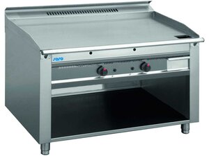 Saro Gas-Teppanyakigrill, 2 Brenner, Edelstahl, BTH 1200...