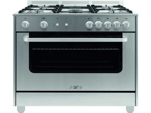 Saro Multifunktionsherd Gas/Gas, 5 Gasbrenner,...