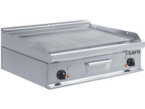 Saro Elektro-Griddleplatte, Tischmodell, 2 Kochzonen,...