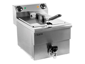 Saro Fritteuse FE 101, Edelstahl, 10 Liter, BTH 300 x 525...