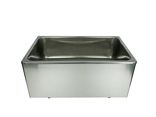 Saro Bain Marie BMH 160, Edelstahl, Ablasshahn, Thermostat, BTH 345 x 600 x 255 mm