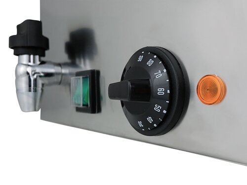 Saro Bain Marie BMH 210, Hahn, Edelstahl, GN-kompatibel, BTH 345 x 600 x 290 mm