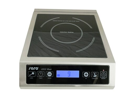 Saro Induktionskochfeld NATASCHA, Edelstahlgeh�use, 10 Heizstufen, BTH 327 x 420 x 98 mm