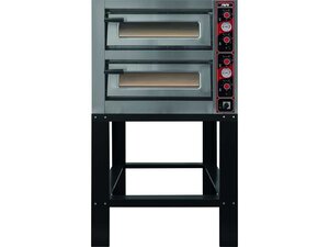 Saro Pizzaofen MASSIMO 2920, Edelstahlgeh�use, 2 x 6...