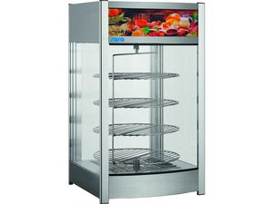 Saro Hei�e Theke NIKLAS, Edelstahl, 4 Roste, BTH 460 x...