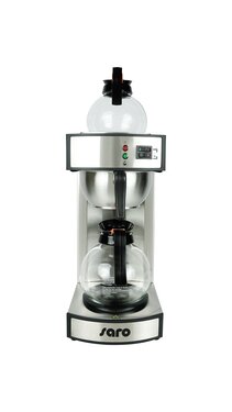 Filterkaffeemaschine Saro SAROMICA K 24 T, 2x 1,8 Liter, Edelstahl, (Kanne) Glas