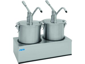 Saro Saucenspender PD-002, Edelstahl, einstellbare...