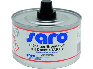 Saro Fl�ssiger Brennstoff, Docht, 24 Dosen, hohe...