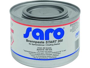 Saro Brennpaste START 200, hohe Heizkraft, ru�arm, 200 g