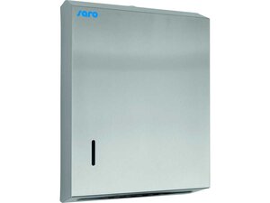 Saro Papiertuchspender HTD, abschliebar, Edelstahl,...