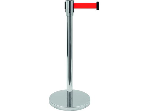 Saro Absperrpfosten AF 206 SR, Edelstahl, Gurtl�nge 1800...