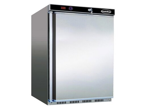 Edelstahl K�hlschrank 200 Liter, +1�C/+7�C, statische...