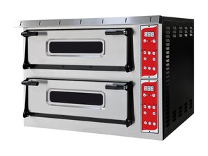 Prismafood Pizzaofen Special66 BREIT, 2 Backkammern,...