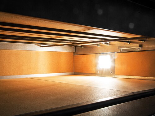 Prismafood Pizzaofen Special99TOP, 2 Backkammern, Vollschamottstein, 18 Pizzen �35 cm, 26,4 kW, BTH 1360 x 1314 x 745 mm