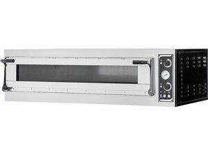 Prismafood Pizzaofen Virtuoso9TOP, 1 Backkammer, Vollschamottstein, 9 Pizzen �35 cm, 15,3 kW, BTH 1500 x 1314 x 413 mm