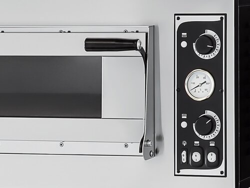 Prismafood Pizzaofen Virtuoso99TOP, 2 Backkammern, Vollschamottstein, 18 Pizzen �35 cm, 30,6 kW, BTH 1500 x 1314 x 745 mm