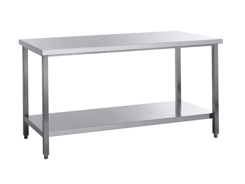 vaiotec EASYLINE 600 Arbeitstisch, Grundboden, ohne Aufkantung, BTH 1800 x 600 x 850 mm