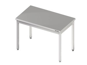 Arbeitstisch PROFI Edelstahl ohne Aufkantung, BTH 500 x...