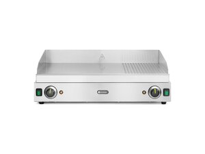 Hendi Grillplatte Elektro Blue Line Edelstahl 230V 3,5kW,...