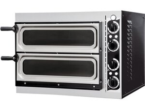 Prismafood Pizzaofen Bistro2/40, 2 Backkammern,...