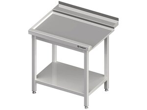 Ablauftisch Anbauseite links, mit Grundboden und...