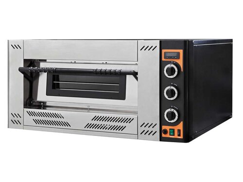 Prismafood Gas-Pizzaofen GASLine4FG, Fl�ssiggas, 4 Pizzen � 30 cm, Digitalsteuerung, 16,1 kW, BTH 1000 x 1062 x 560 mm