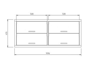 Selbstbedienungsklappen, aus Kunststoff, Materialstrke 6...