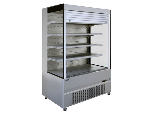 Wandk�hlregal Shutter Pro 1310 mit Rollladen und 4 h�henverstellbaren B�den, BTH 1310 x 740 x 1994 mm