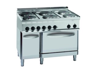 KBS Elektro-Herd mit Umluft-Elektro-Backofen, 6...