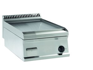 KBS Gas-Grillplatte, glatte Grillflche, Auftischgert, 7...