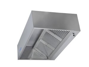 Wandhaube mit eingebauter Beleuchtung, BTH 2400 x 900 x...