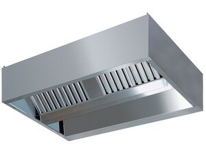 Zentralhaube mit eingebauter Beleuchtung, BTH 2400 x 1500...